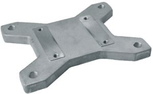 Foot plate for FLEXBLOC  gearbox