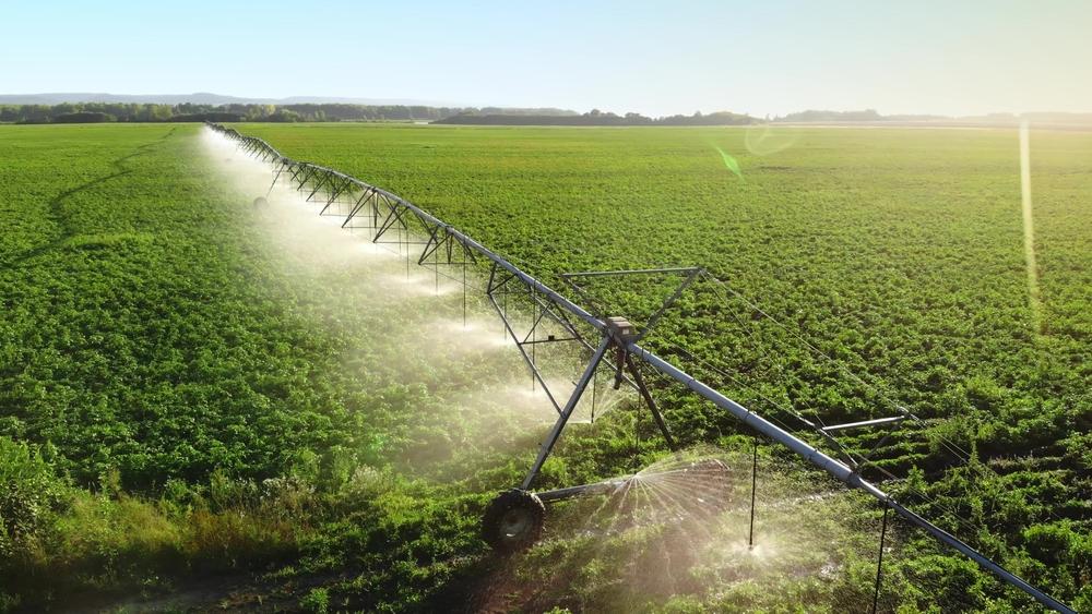 field irrigation system in agriculture industry